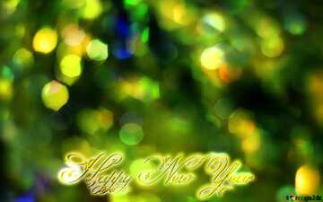 FX №212877 Bright  color  background. text Happy New Year 3d