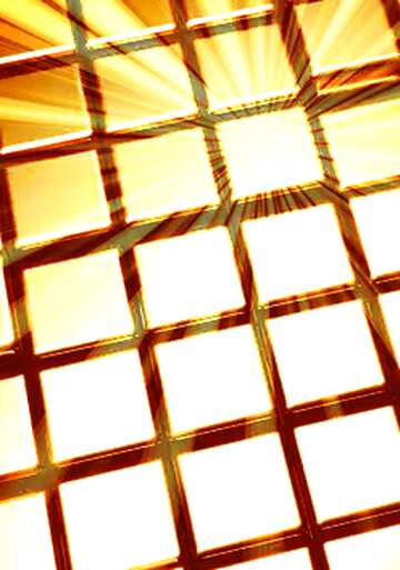 FX №213975 3d abstract gold metal cube background Art Banner Beautiful Rays