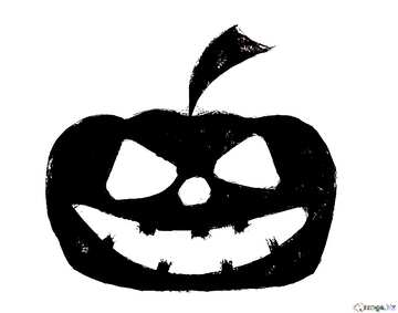 FX №213104 Halloween Pumpkin sketch