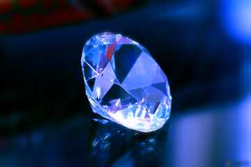 FX №213014 diamond blue background