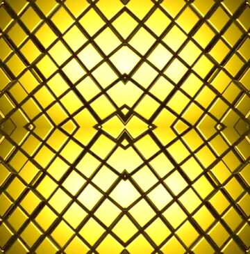 FX №213963 3d abstract gold metal cube background Fantastic Pattern Texture