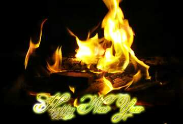 FX №213039 Fire Happy New Year