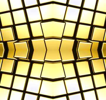 FX №213931 3d abstract gold metal cube background Pattern Screen Texture