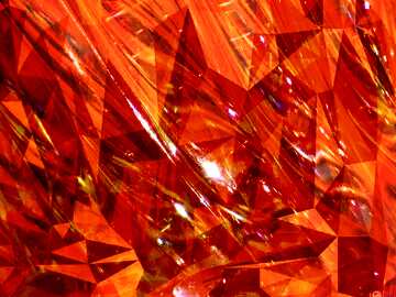 FX №213080 Glass hot polygonal background