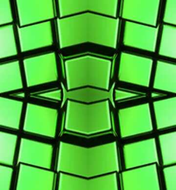 FX №214663 3d abstract green metal cube boxes background pattern