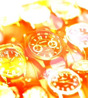 FX №215641 watches Bokeh background
