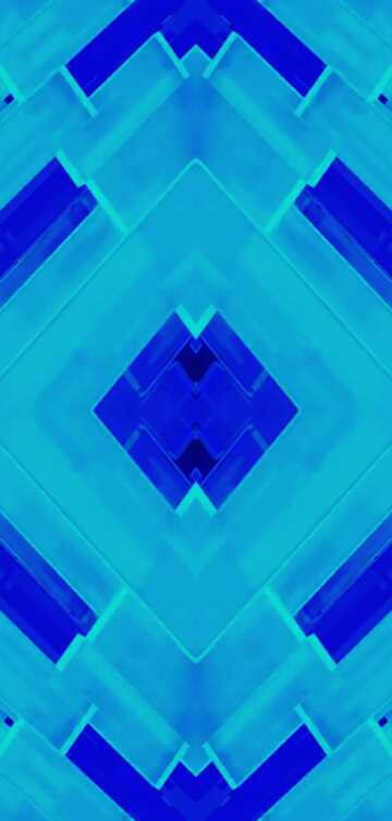FX №215760 Creative 3d abstract squares lines modern background Blue Brick Chaos Cube Futuristic Geometric...