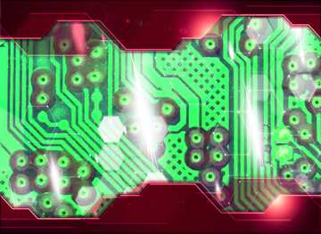 FX №215522 circuit electronic board lines pattern hi tech Technology Elements