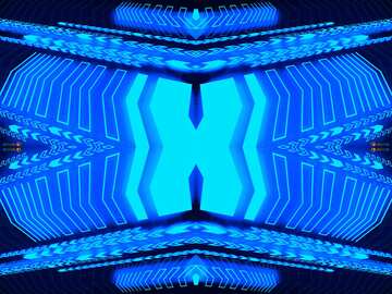 FX №215284 Creative abstract arrows blue modern background Futuristic Lights Pattern