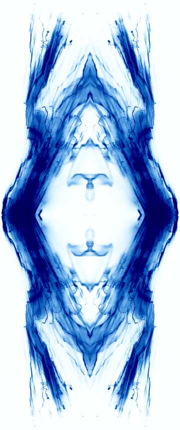 FX №215398 Blue white fractal  pattern