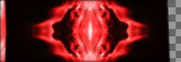 FX №215436 Red fire circle fractal