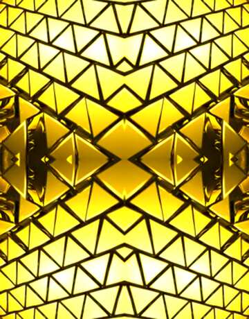FX №215144 3D abstract geometric volumetric triangle gold metal background Steampunk Pattern