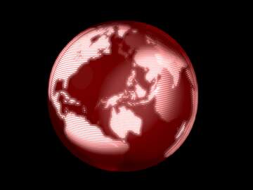 FX №215934 Modern global world earth concept planet symbol