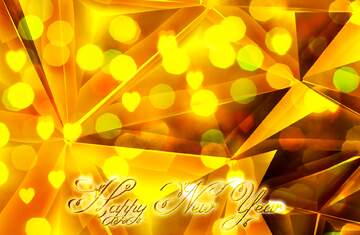 FX №215060 Polygon Happy New Year 3d background