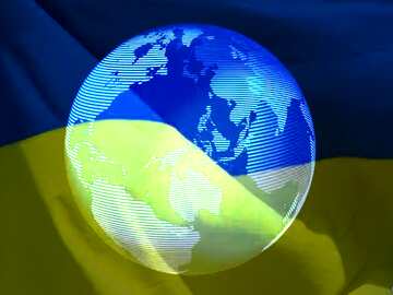 FX №215866 Ukraine global world earth concept planet symbol