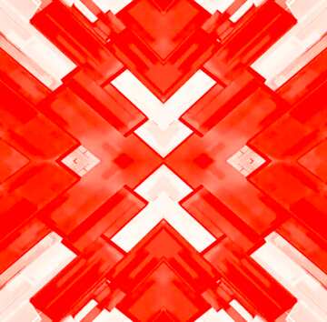 FX №216093 Creative 3d abstract squares lines modern red background Creative Futuristic Pattern