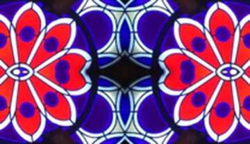 FX №216519 Colors  Glass pattern