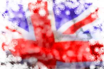 FX №216641 New year background United Kingdom flag