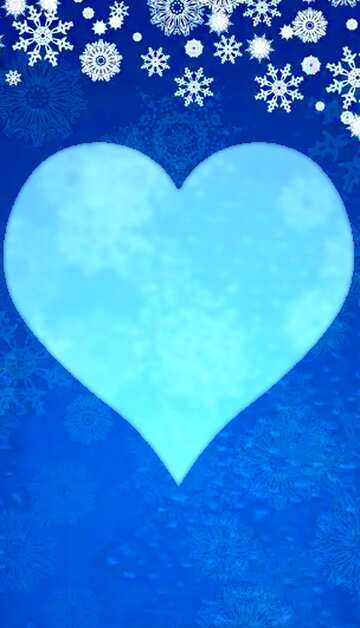 FX №217288 Blue background for Christmas and new year cards love