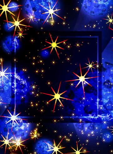 FX №221400 twinkling stars template  banner