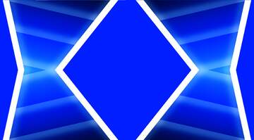FX №223603 Blue  pyramid model background