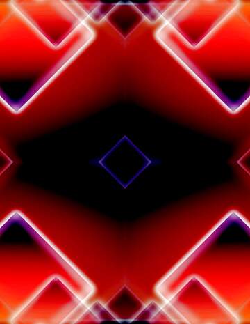 FX №223140 fractal glow squares design background