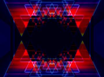 FX №223493 hexagon dark background
