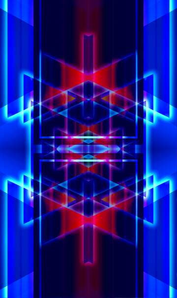 FX №223529 neon glow lines  pattern  background