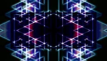FX №223429 Neon lights on black background dark shiny blue pattern