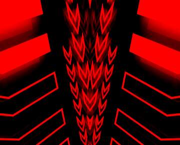FX №226635 abstract arrows red  background