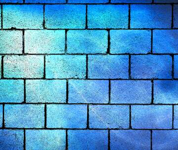 FX №226463 Blue wall blocks background