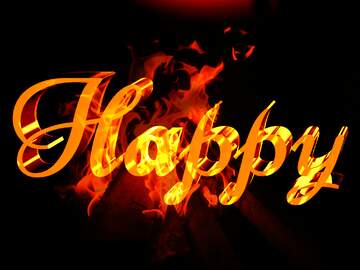 FX №226509 Happy Fire background