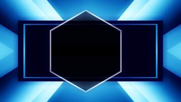 FX №227327 Electric blue symmetry sign bright desk computer screen background