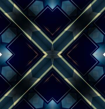 FX №227506 Electric blue symmetry design background pattern template