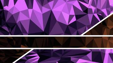 FX №227647 Purple polygon triangle graphic design symmetry illustration thumbnail  background pattern
