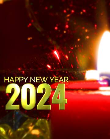 FX №23592 Happy New Year 2024 Christmas
