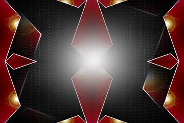 FX №230155 abstract carbon template transparent