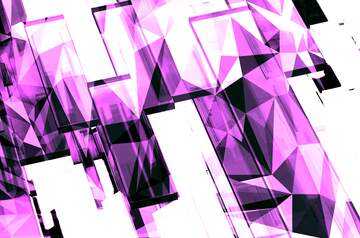 FX №230413 Purple violet pink triangle art visual arts graphic design