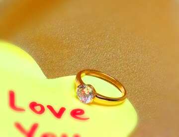 FX №26349 Wedding background love ring