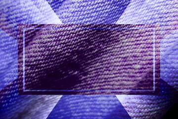 FX №262077 Blue  fabric template
