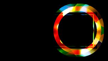 FX №263645 Cybernetic  Rainbow circle template