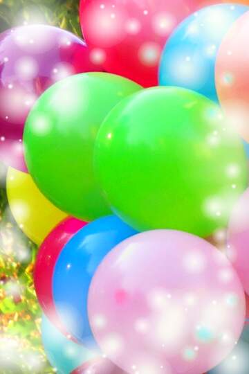 FX №263582 Majestic   Colored balloons