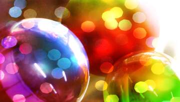 FX №264170 Joyful Juggling: Colorful Glass Balls for Playful Congratulatory Moments