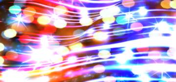 FX №265954 Glowing Lines Harmony: Abstract Sparkle Background