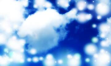 FX №265694 Tranquil Cloud Dance in Sky Blue