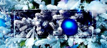 FX №266856 Beautiful Snowy Xmas Background