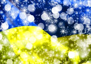 FX №266638 Ukraine Glowing christmas lights background