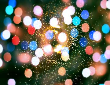 FX №267263 Burst of Joy: New Year`s Fireworks Background Extravaganza