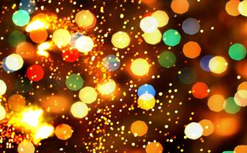 FX №267335 Bursting Brilliance: New Year`s Fireworks Background Bliss