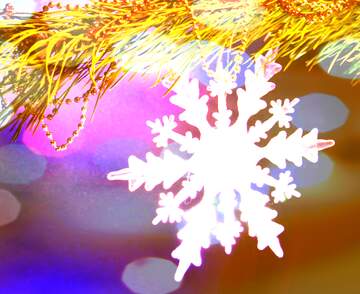 FX №267535 Snowflake Serenade: A Winter Wishes Background Bliss